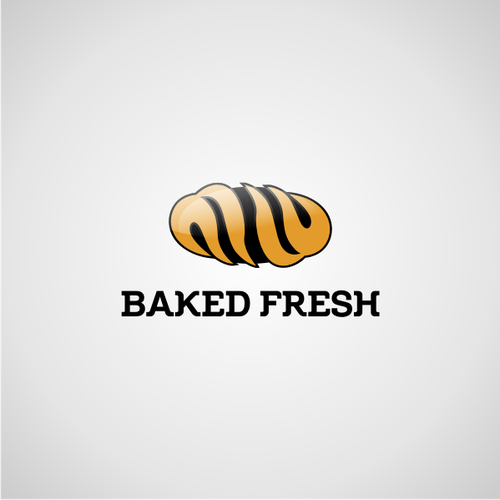 logo for Baked Fresh, Inc. Design by ILLustrashit