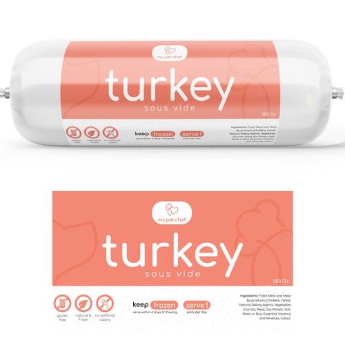 Premium Fresh Dog Food Design by Sukira