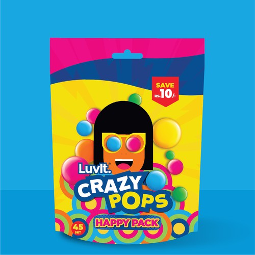 Design a Fun Party Pack for a Confectionary Brand Design by Nandhini S