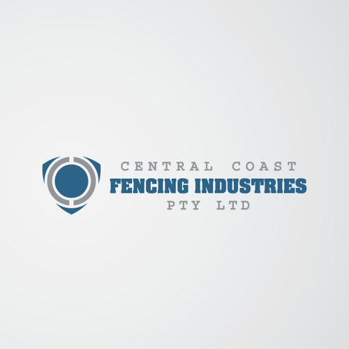 Create a solid brand logo for CC Fencing Industries Design by caadaar