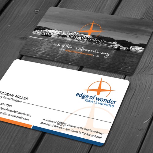 Create a card that exudes the awesomeness of luxury adventure travel Design by deviserpark