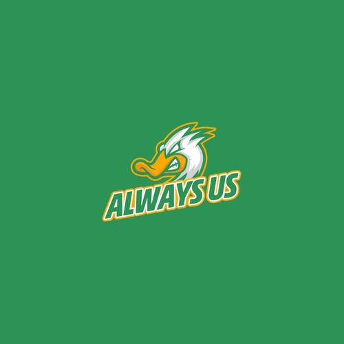 Basketball Logo for Always Us - Your Winning Logo Featured on Major Sports Network Réalisé par Jans...