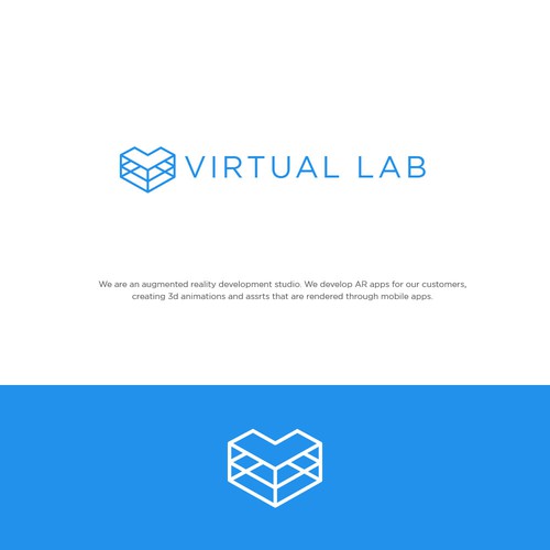 Logo needed for Virtual Lab, an Augmented Reality Studio Design by One Frame