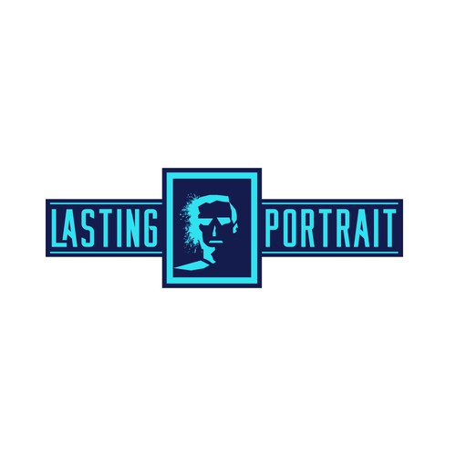 Custom Oil and Watercolor Portrait Logo and Word Art Design by BjoInk