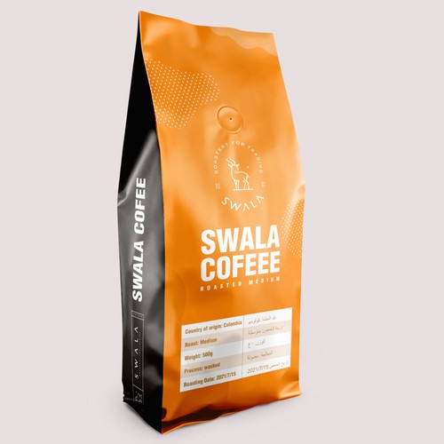 We’re looking for a beautiful coffee bag design! Design by Bittu2015