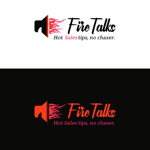 Design a new logo for our season 2 of our Fire Talks show that's strong enough to look like a tier 1 Réalisé par cretech