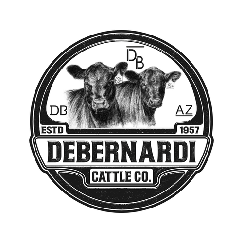 Unique Western Cattle Brand Design by DataDesign99d