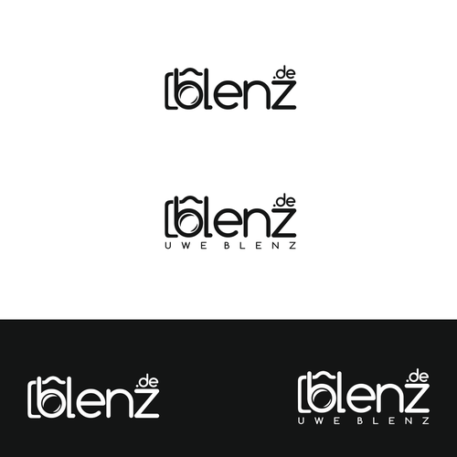 photography logo blenz.de Design by cv design