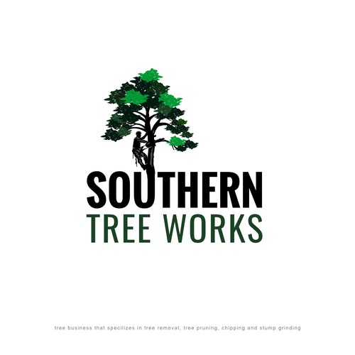 sleek and professional logo for a tree business Design by arttomorrow concept™