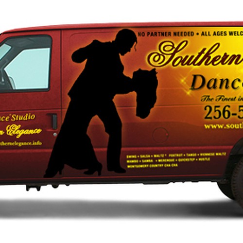 Create the next design for Southern Elegance Dance Studio デザイン by zakazky