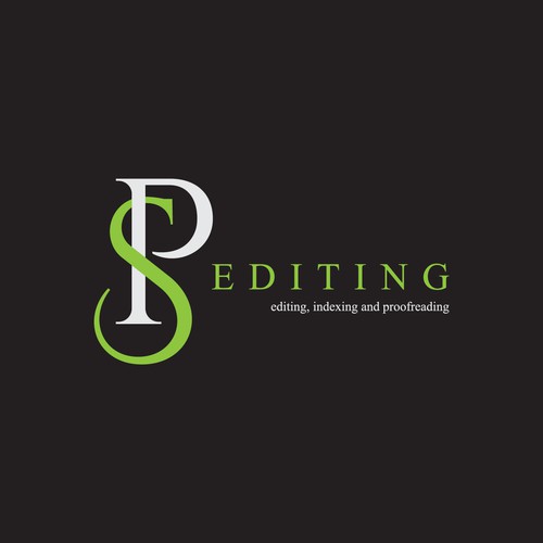 I need an elegant logo design for my SP Editing business 