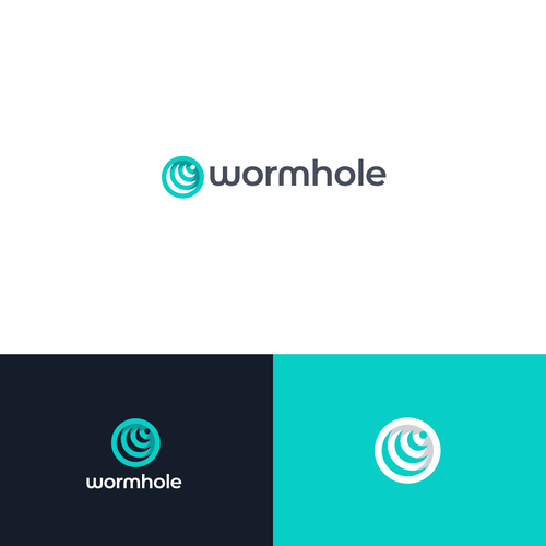 Wormhole Protocol Logo Design Design von Lazar Bogicevic