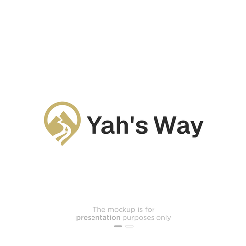 "Yah's Way — modern path-inspired logo for a faith community app" winning Postcard, flyer or print