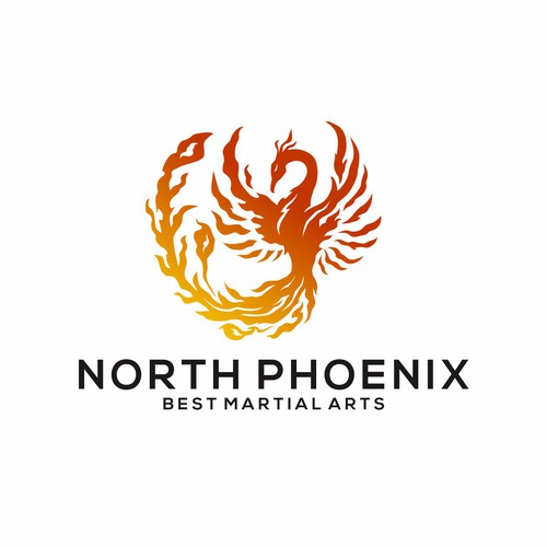 Diseño de North Phoenix Best Martial Arts school logo de Yulianto.dedy