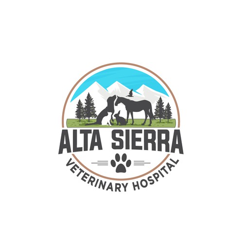 Mountain town veterinarian needs a new look! デザイン by volebaba