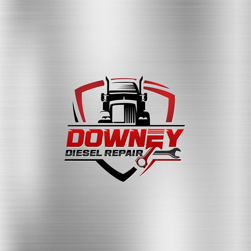 We need a testosterone-fueled logo for our diesel-fueled repair shop Design by gogopost