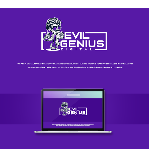 Design a badass logo for our digital marketing powerhouse -  Evil Genius Digital Design by Mouser®