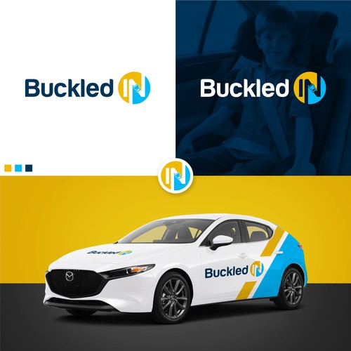 Student transportation company needs to get Buckled In to a new logo. Diseño de DA♕NU