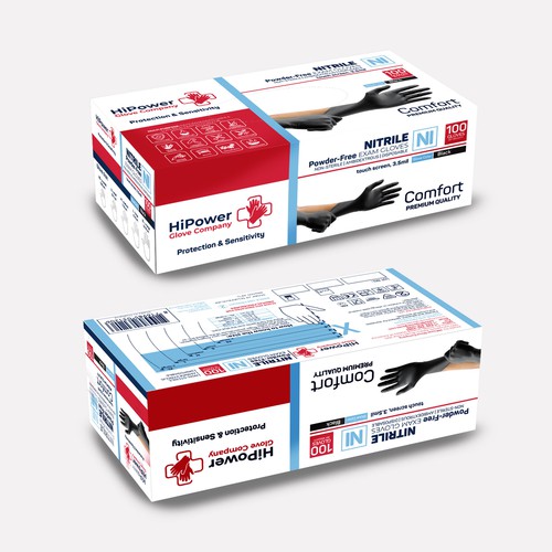 Design Retail Box for Glove Company Industrial, Sleek, Eye Catching Design by Luzentti Design ⭐️