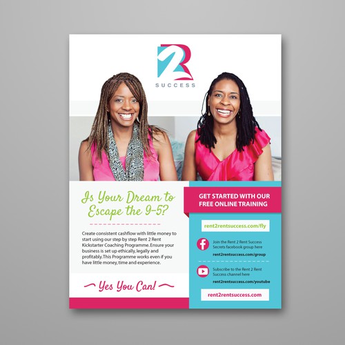 Create a Ridiculously Good Flyer for Rent 2 Rent Success Design von azziella