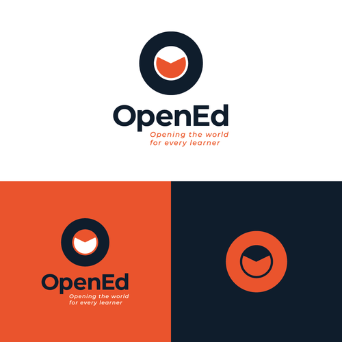 Design a timeless logo for the future of education. The world has changed. The future is open. Design by Cirque du Franka