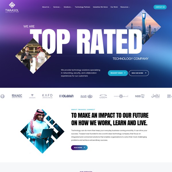 Design by Greentec✿ titled "Technology solutions "