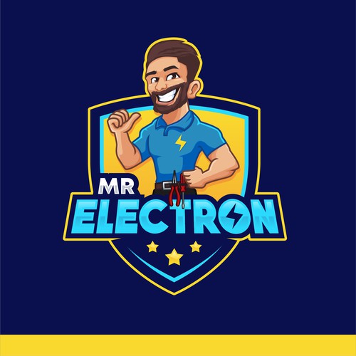 Design a logo for MR ELECTRON the electrical specialist Design by Gr8 ART