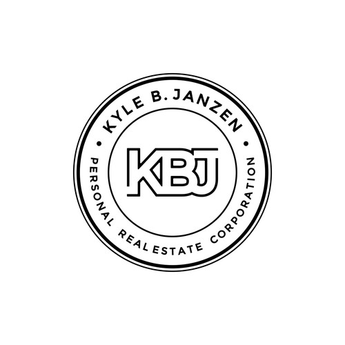 Bold 'KBJ' Logo for Real Estate Agent Design by 45 studio