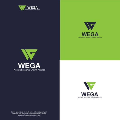 WEGA (Wabash Economic Growth Alliance) Logo Design Design by olivera1