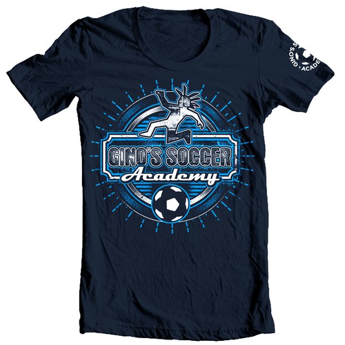 Unique Soccer Camp T-shirt design that kids 4-17 years old want to wear year round Design by G.T NINE