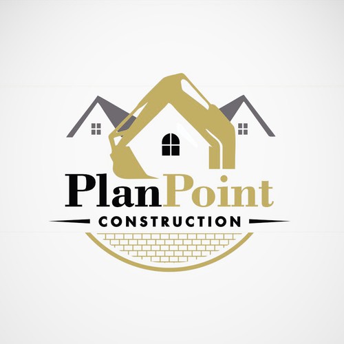 PlanPoint Construction Logo Needs A Remodel Design by delicreative