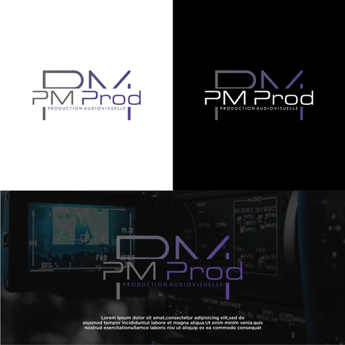 Modern and ambitious logo for a new Production Company (live recording, events production...) Design by zie zie