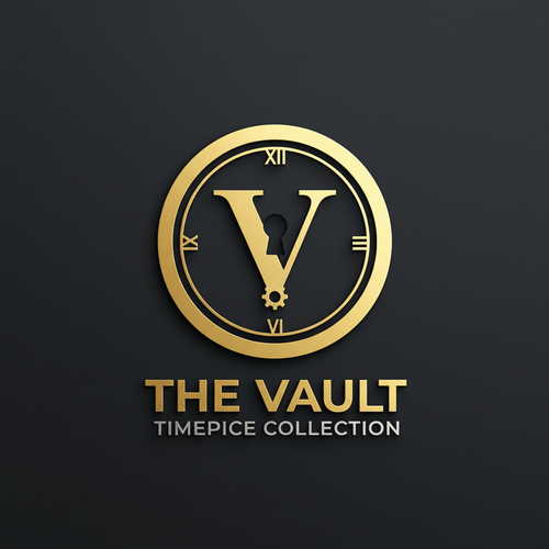 The Vault | Timepiece Collection Logo Contest Design by merajhossain