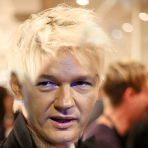 Design the next great hair style for Julian Assange (Wikileaks) Design by Easthv Team