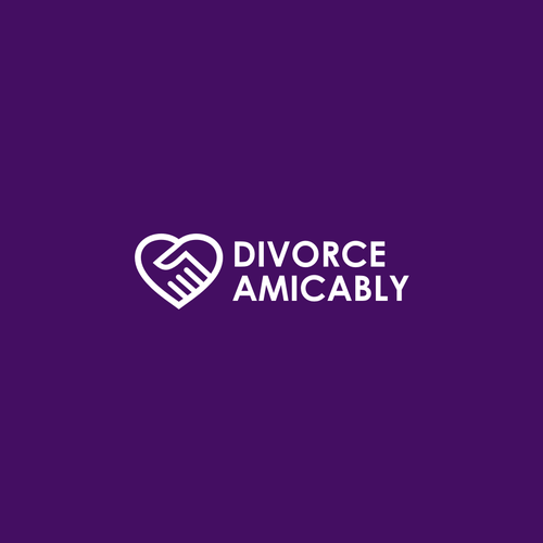 Logo for a new, healthy way for reasonable people to divorce Design by isal13