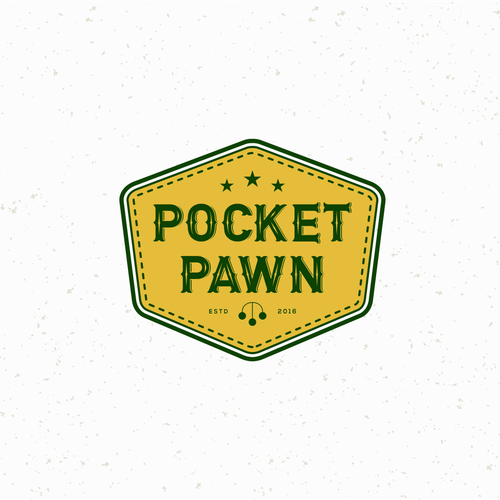 Create a unique and innovative logo based on a "pocket" them for a new pawn shop. デザイン by Vilogsign