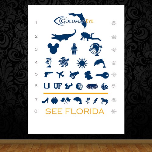 Eye Doctor Needs Creative "Eye Chart" Design by Rhobee1989