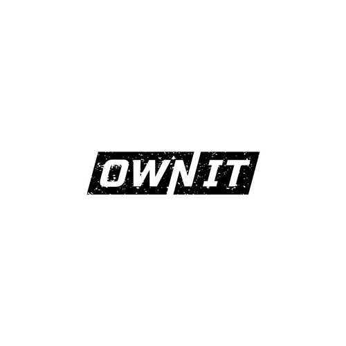 Edgy logo design for OWN IT Design by Brattle