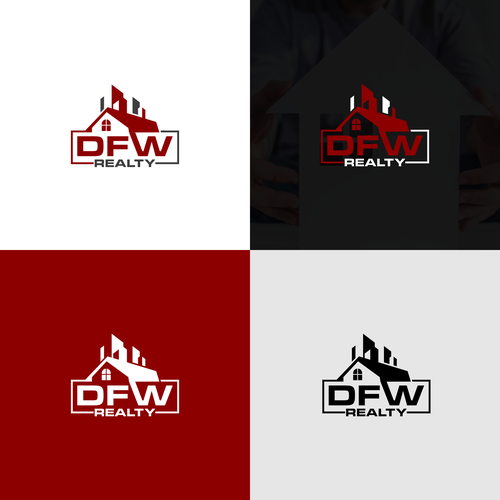 Real Estate Brokerage Logo for DFW Realty (DFW - Dallas-Fort Worth, TX) Design by Eniyatee