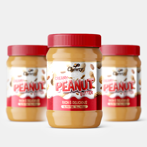 Peanut Butter Label Design by Martil Media