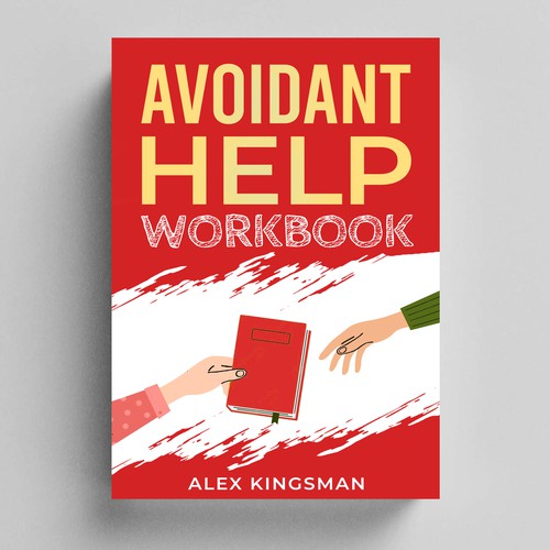 Workbook book cover on Avoidant Attachment Style Design by NoBoundaries