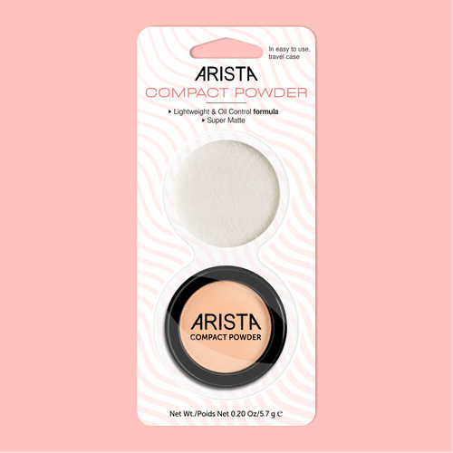 Arista Compact Powder Design by SBS GRAPHICS