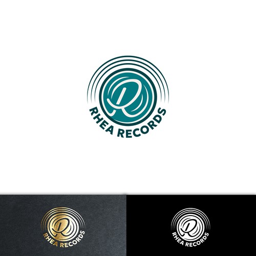 Sophisticated Record Label Logo appeal to worldwide audience Design by aeropop