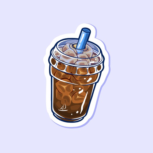 Designs | Bellas Cold Brew Sticker | Sticker contest