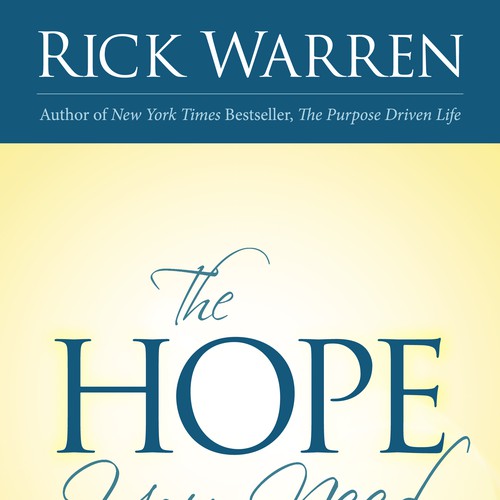 Design Rick Warren's New Book Cover Design by artiste