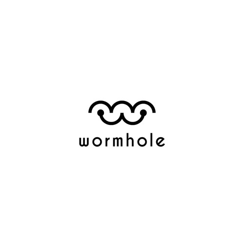 Wormhole Protocol Logo Design Design by cs_branding