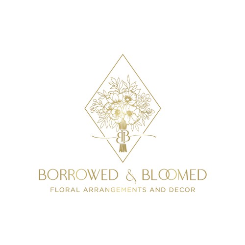 Captivating Logo for silk floral arrangement business Design by Ela Brigal