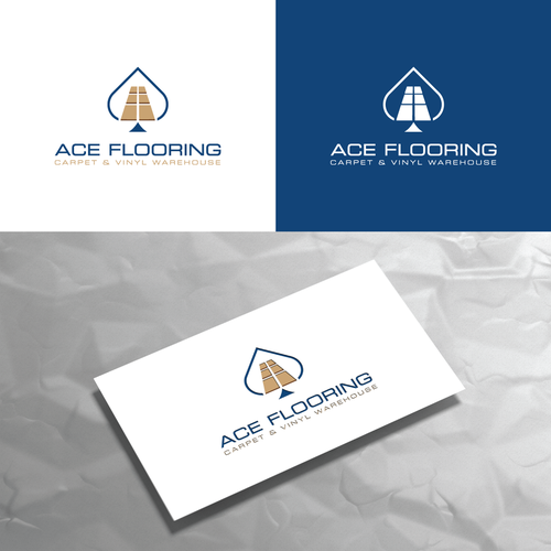 Ace Flooring Logo Design by Asad Adnan