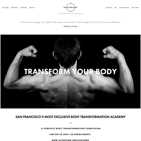 Custom Design for Fitness Program