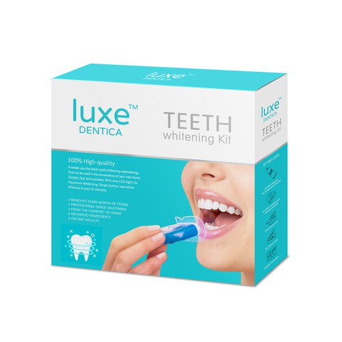 Teeth whitening packaging Design by Fayee
